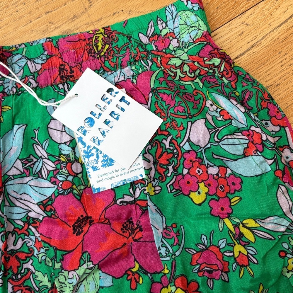 NWT Roller Rabbit Ashbury Floral Top & Pant. Large - Picture 3 of 10